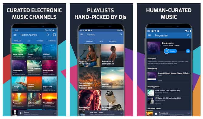 DI.FM: Radio de Música Electrónica