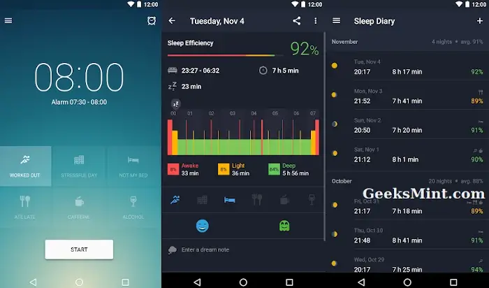 Runtastic Dormir Mejor