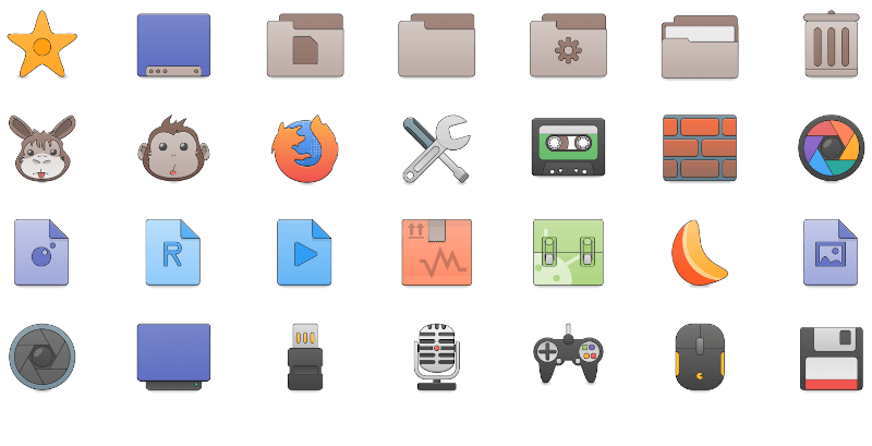 Tema de iconos Newaita