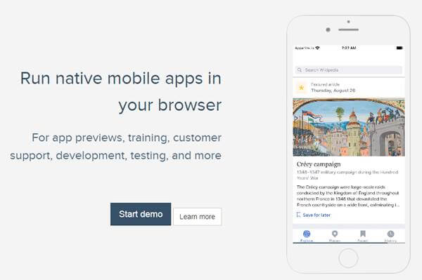 Appetize.io