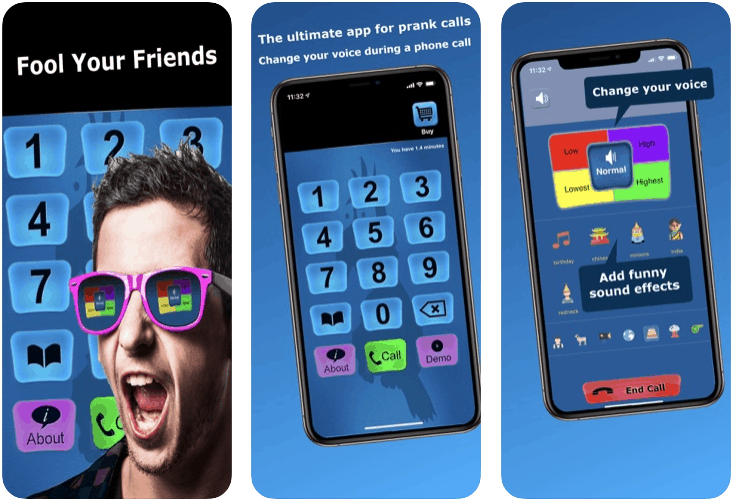 Llamar al Cambiador de Voz