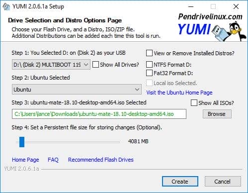 YUMI - Creador USB Multiboot