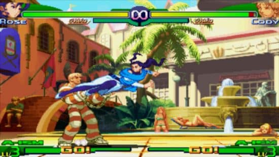Street Fighter Alpha 3 MAX Juegos PPSSPP que funcionan bien en móviles de gama baja