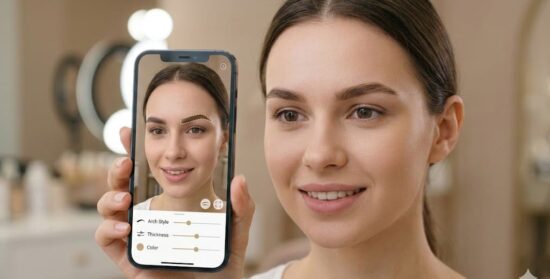 Apps gratuitas para probar distintos diseños de cejas